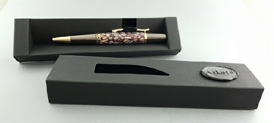 Arketa black card box open with pen
